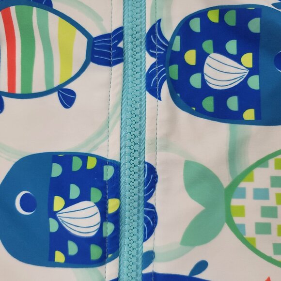 Ocean + Coast One Piece Full Zip Rashguard Swimsuit - Picture 8 of 8